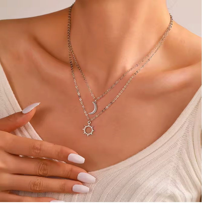 Sun & Moon Necklace