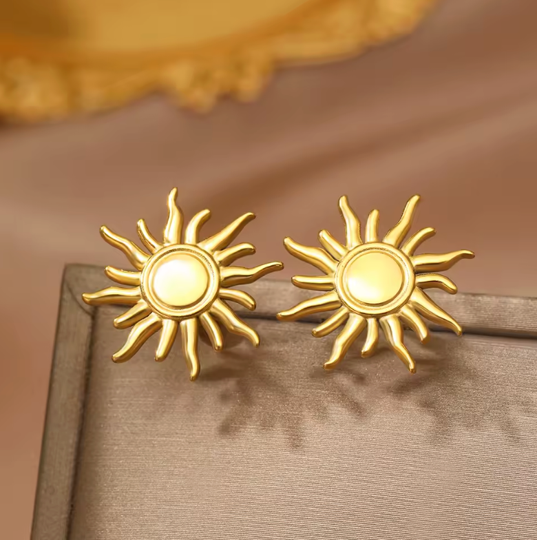 Sunflower Bloom Earrings